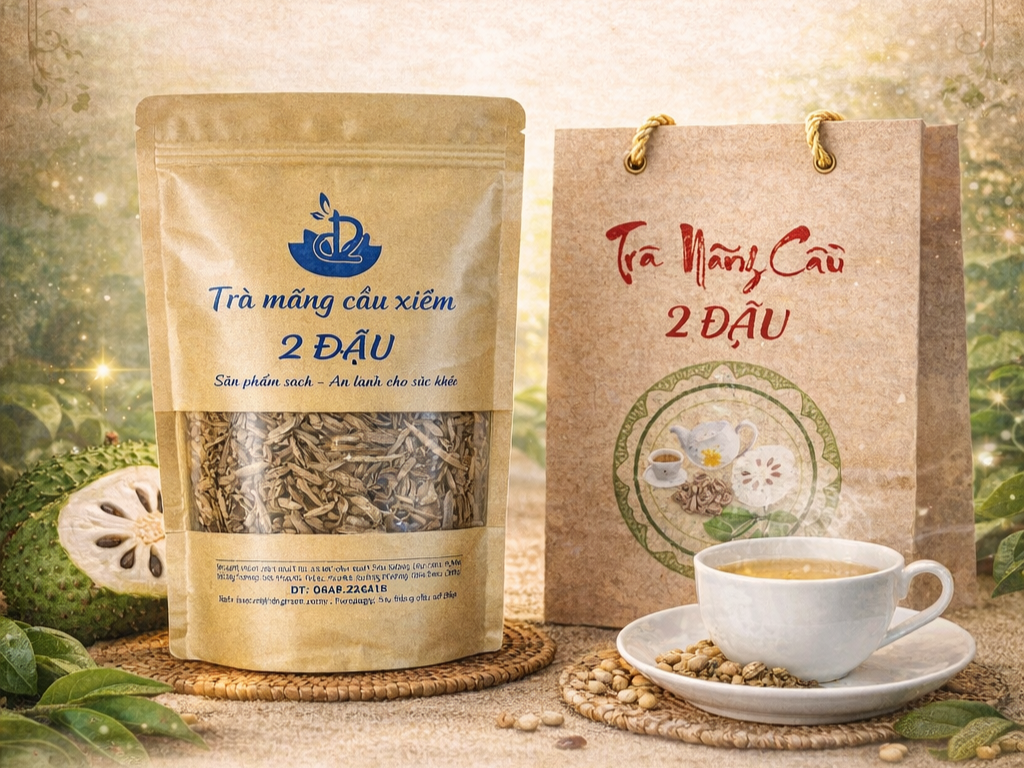 Trà Mãng Cầu Xiêm 2 Đậu