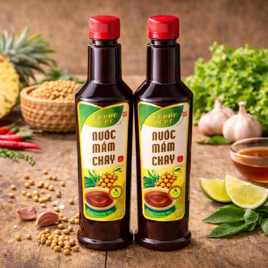 Nước Mắm Chay Vương Đậu – Đậm Đà Tinh Túy Từ Thiên Nhiên