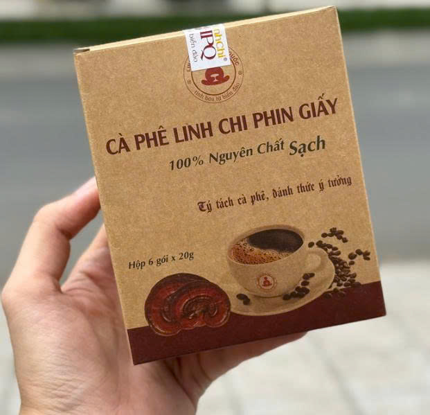Cà phê linh chi phin giấy – Tiện lợi, tốt cho sức khỏe, chuẩn vị cà phê Việt