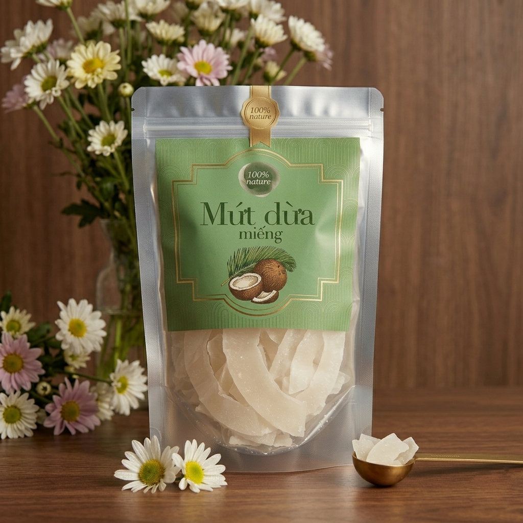 Mứt Dừa Ngọt Bùi - Hương Vị Truyền Thống Ngày Tết