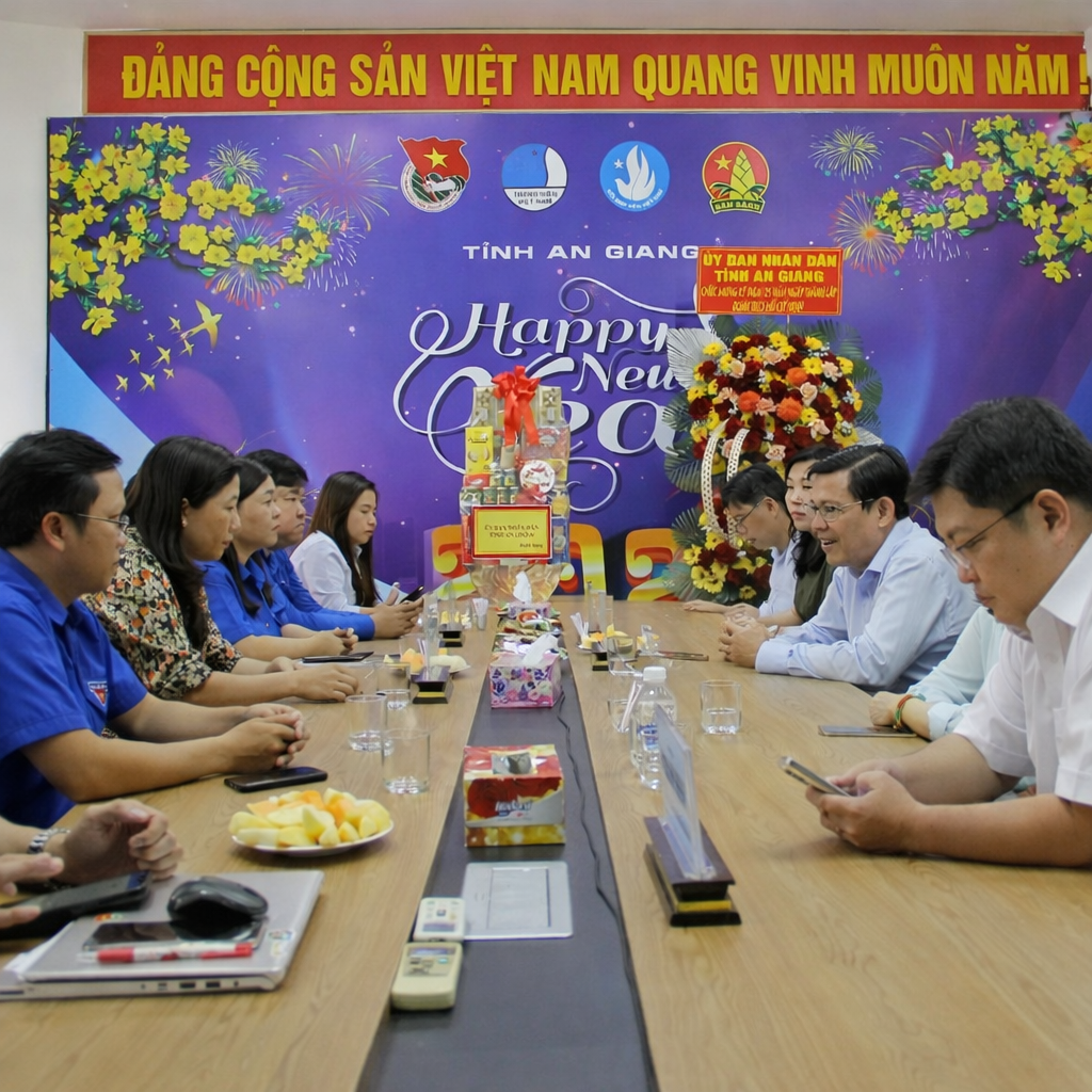 Phó Chủ Tịch UBND Tỉnh An Giang Ngô Công Thức Chúc Mừng Tỉnh Đoàn An Giang, Nhân Kỷ Niệm 95 Năm Ngày Thành Lập Đoàn