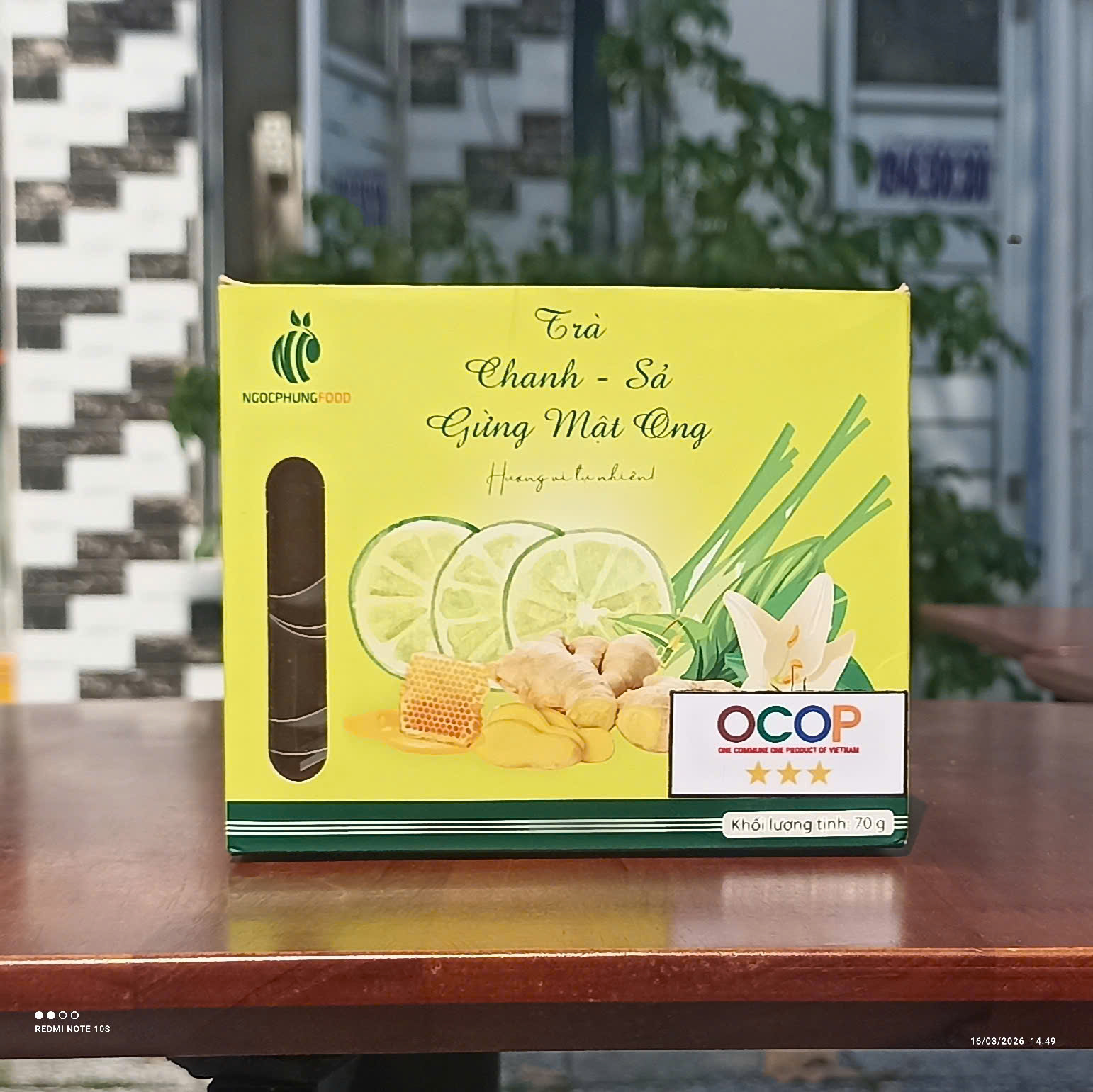 Trà Chanh Sả Gừng Mật Ong – Gói Trọn Tinh Túy Thiên Nhiên Trong Từng Tách Trà