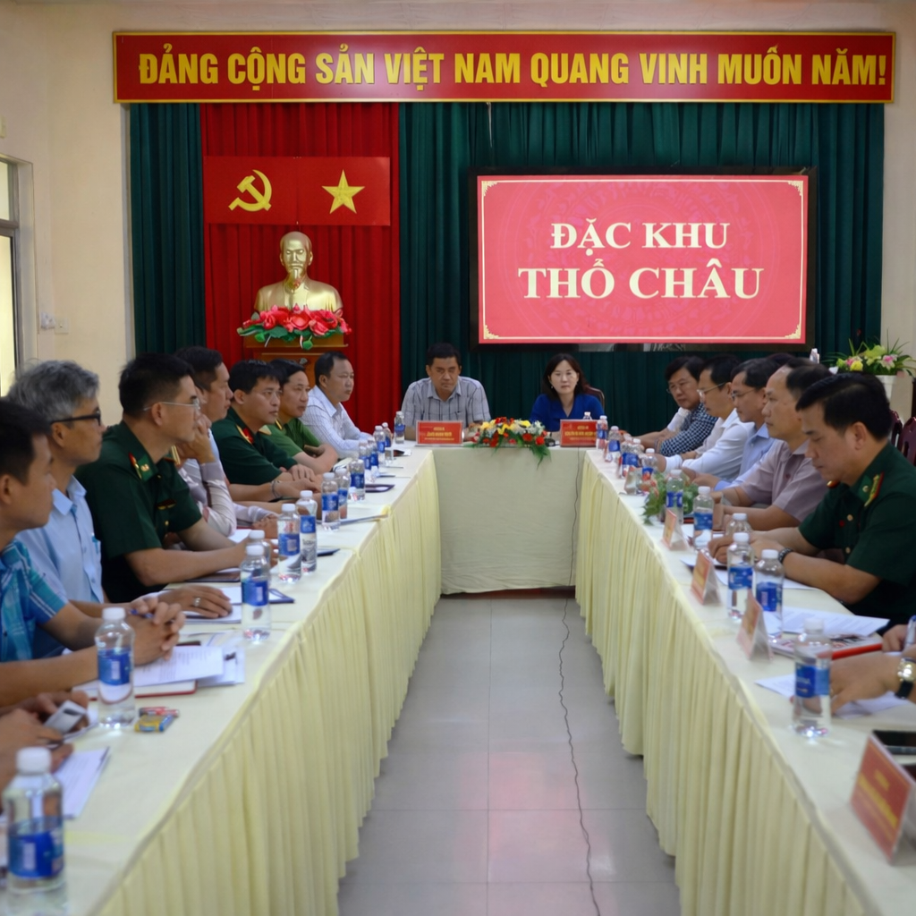 Phó Chủ Tịch UBND Tỉnh An Giang Nguyễn Thị Minh Thúy Khảo Sát Đầu Tư Xây Dựng Y Tế, Giáo Dục Trên Địa Bàn Đặc Khu Thổ Châu