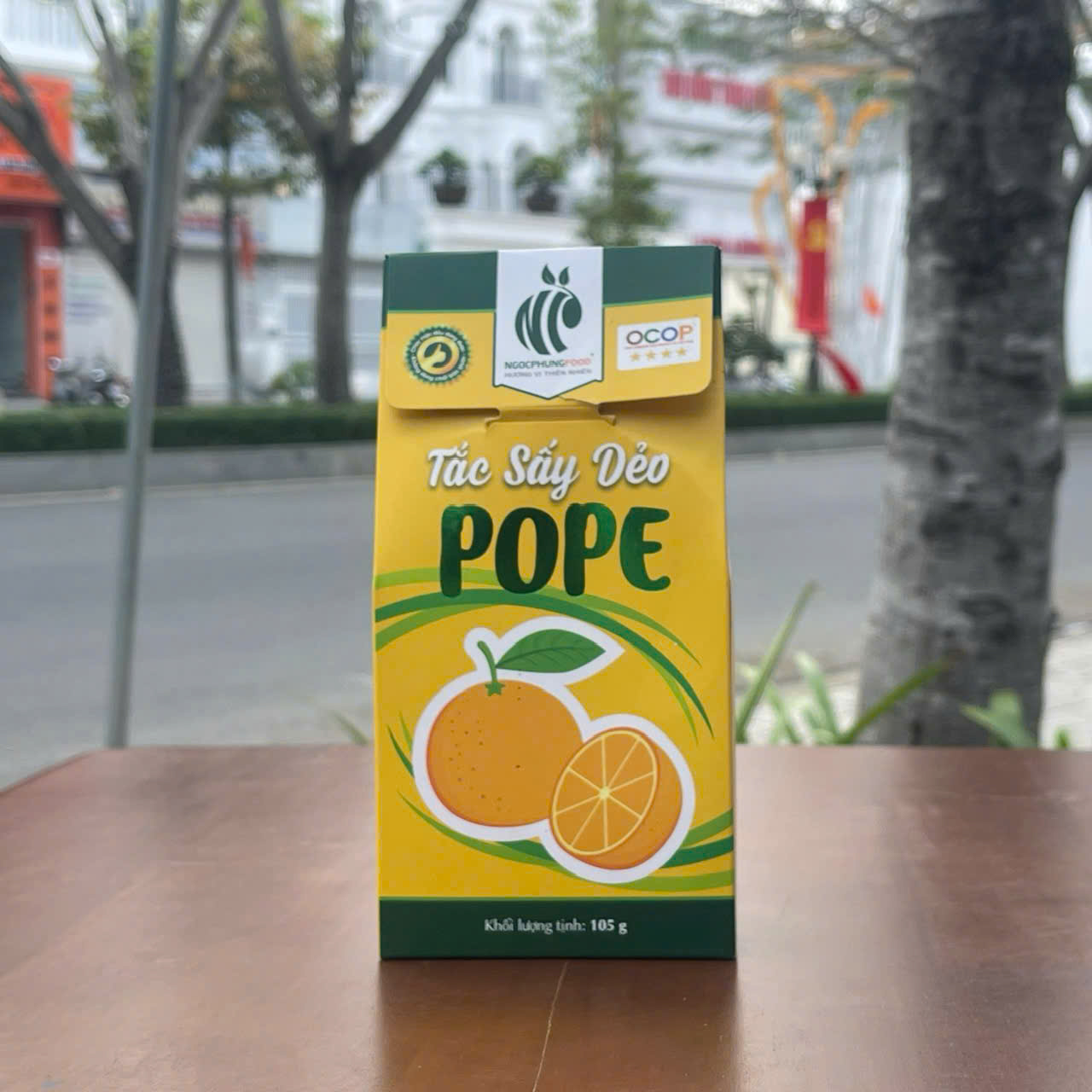 Tắc Sấy Dẻo POPE – Hộp 105gr