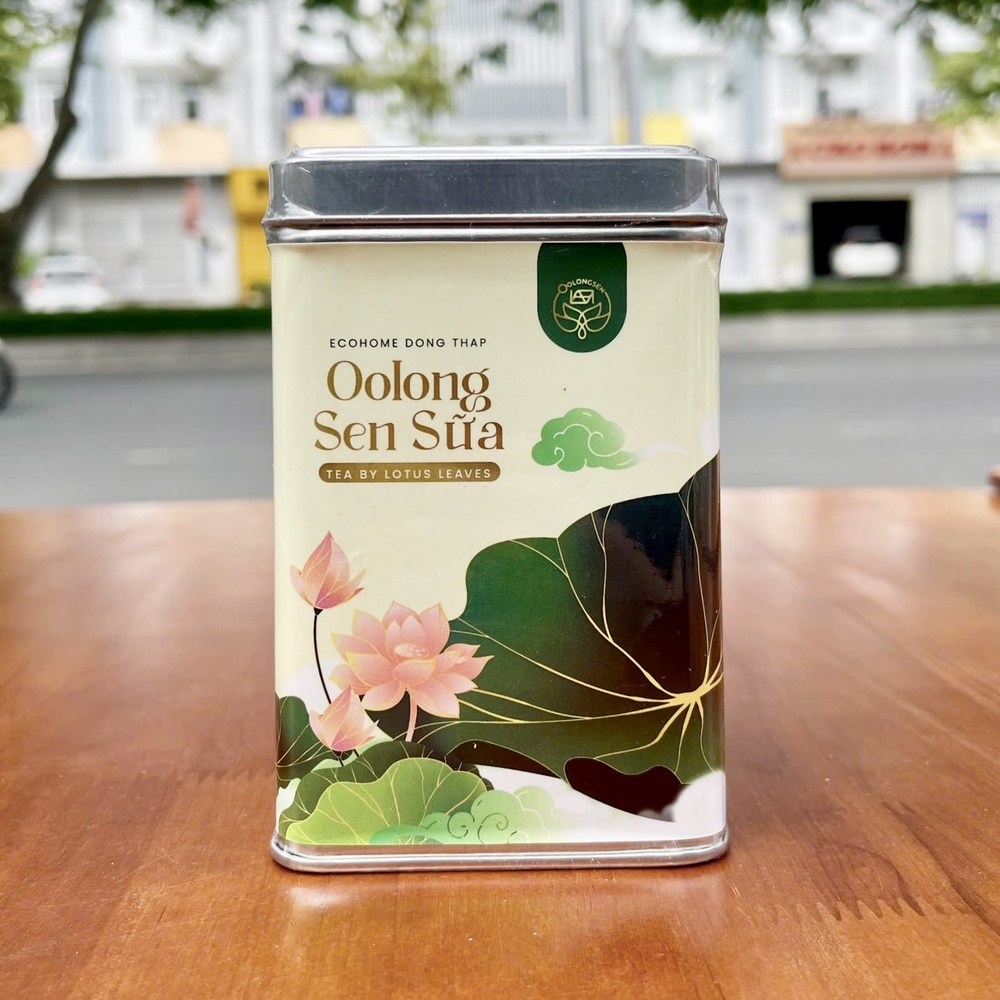 Trà Oolong sen sữa