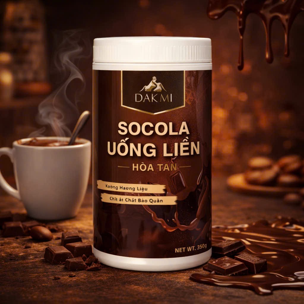 Socola uống liền hoà tan