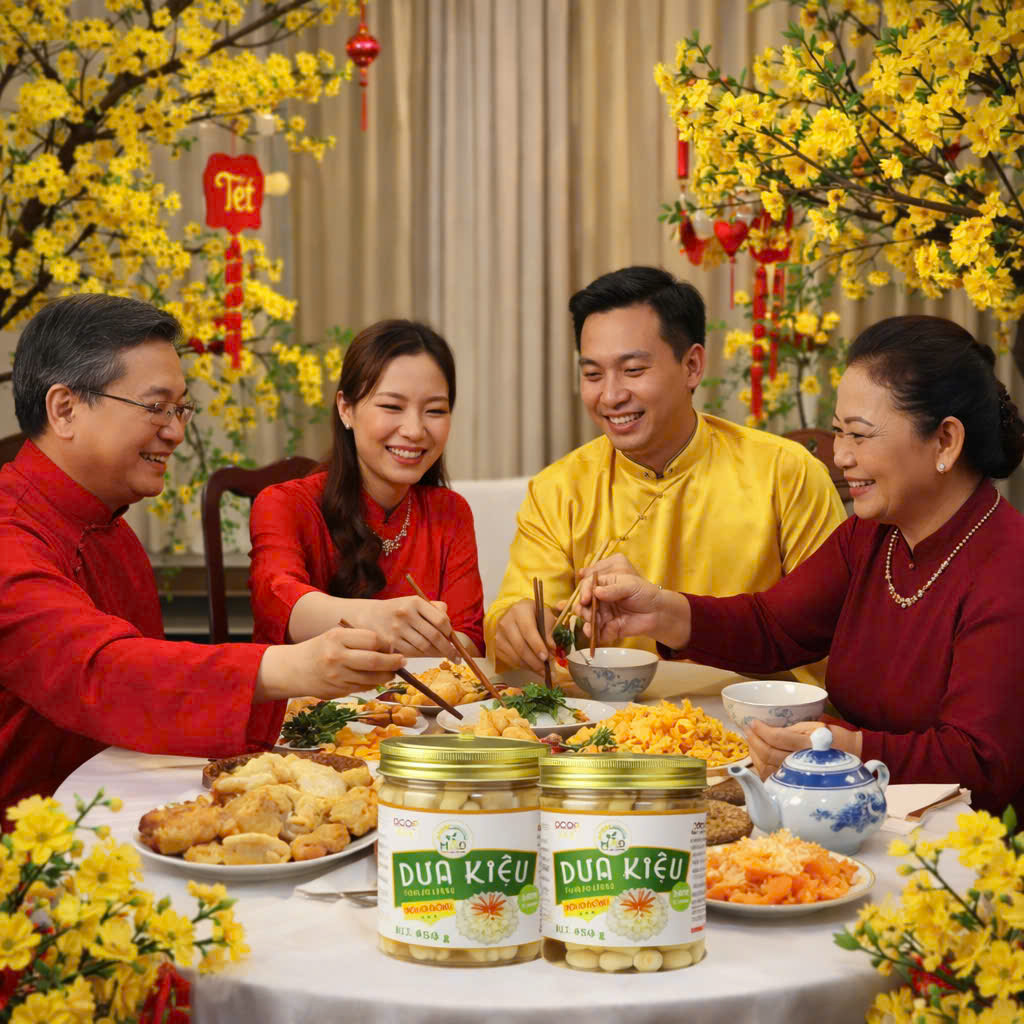 Dưa kiệu hội An Đông