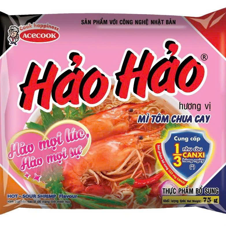 Mì Hảo Hảo Hương Vị Tôm Chua Cay