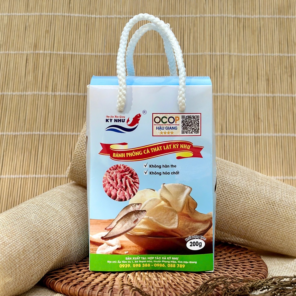 Bánh Phồng Cá Thát Lát Kỳ Như Hộp 200gr