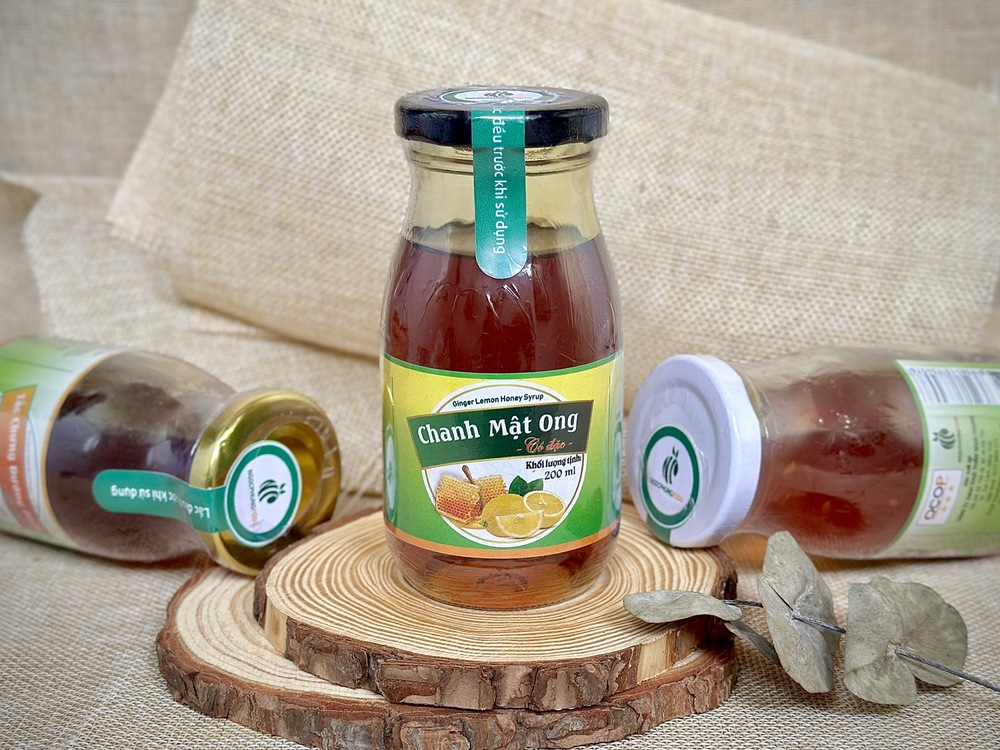 Chanh Mật Ong Cô Đặc – Hũ 200ml