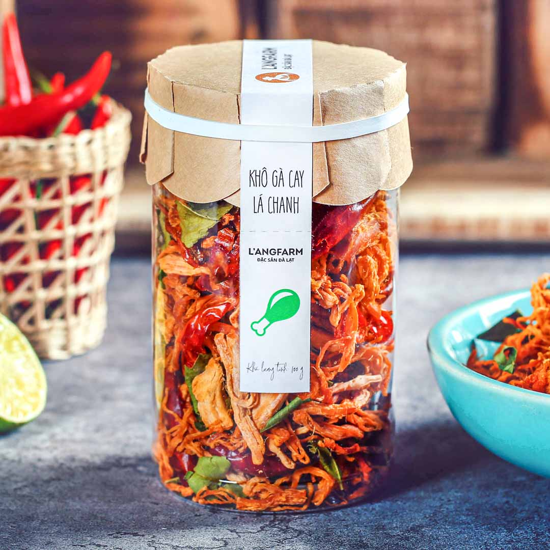 Khô Gà Lá Chanh - Thơm Cay Đậm Vị Khó Cưỡng