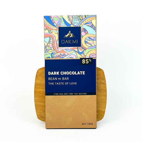 Dark chocolate 85% - Thanh 100gr