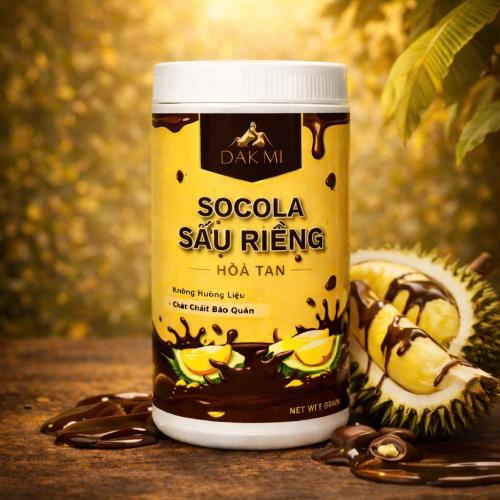 Socola sầu riêng hoà tan