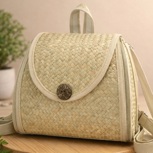 Ba Lô Tre Đan Thủ Công – Phong Cách Mộc Mạc, Thân Thiện Môi Trường