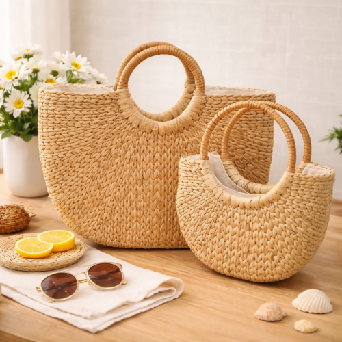 Túi Mây Tròn Vintage – Nét Đẹp Tự Nhiên