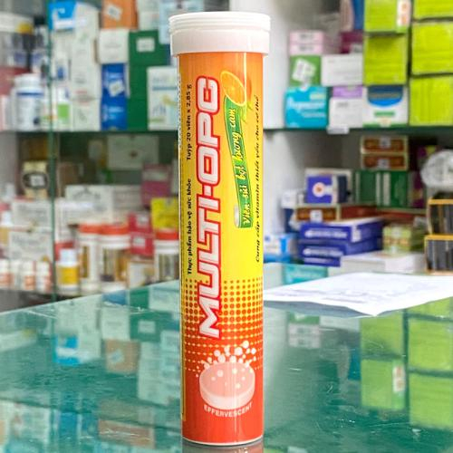 MULTI-OPC Viên Sủi Bọt Hương Cam Có Công Dụng Gì Đối Với Sức Khoẻ