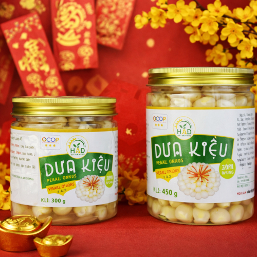 Giới thiệu sản phẩm Dưa Kiệu Hội An HAD – Hương vị truyền thống chuẩn Việt