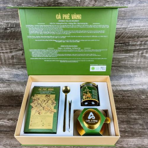 Hộp Quà Cà Phê Vàng