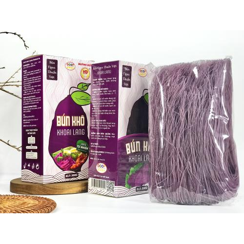 Bún khô khoai lang