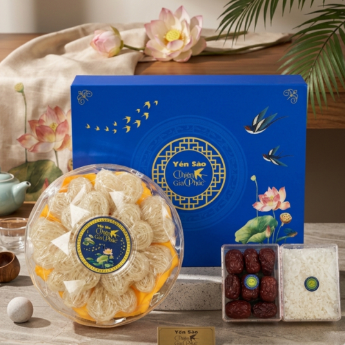 Yến Tinh Chế Trái Tim 100gr [Kèm Hộp]