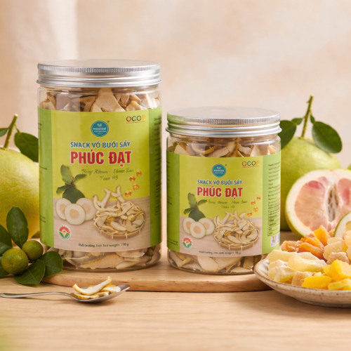 Snack Vỏ Bưởi Sấy Phúc Đạt – Đặc sản quê nhà