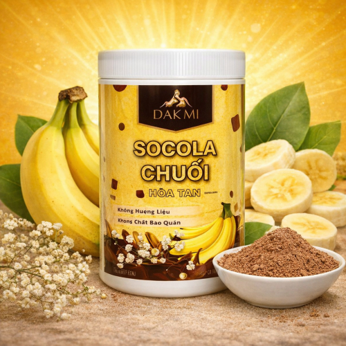 Socola chuối hoà tan