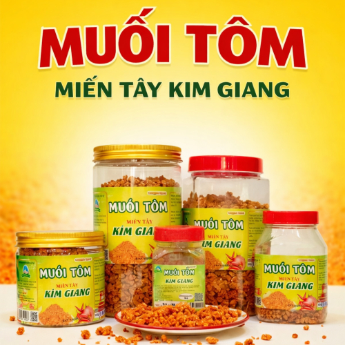 Muối Tôm Kim Giang ( Ăn Là Mê )