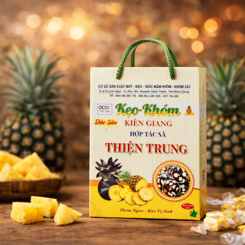 Kẹo khớm đặc sản ăn vặt thơm ngon tròn vị