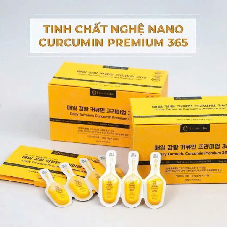 Tinh chất nghệ Nano Hamin Bio Daily Turmeric Curcumin Premium hãy thử một lần