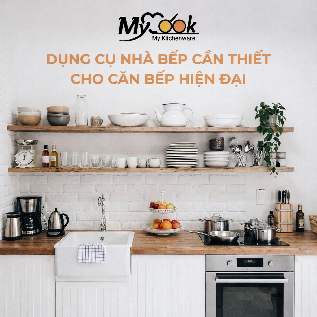Các Dụng Cụ Nhà Bếp Cần Thiết Cho Căn Bếp Hiện Đại