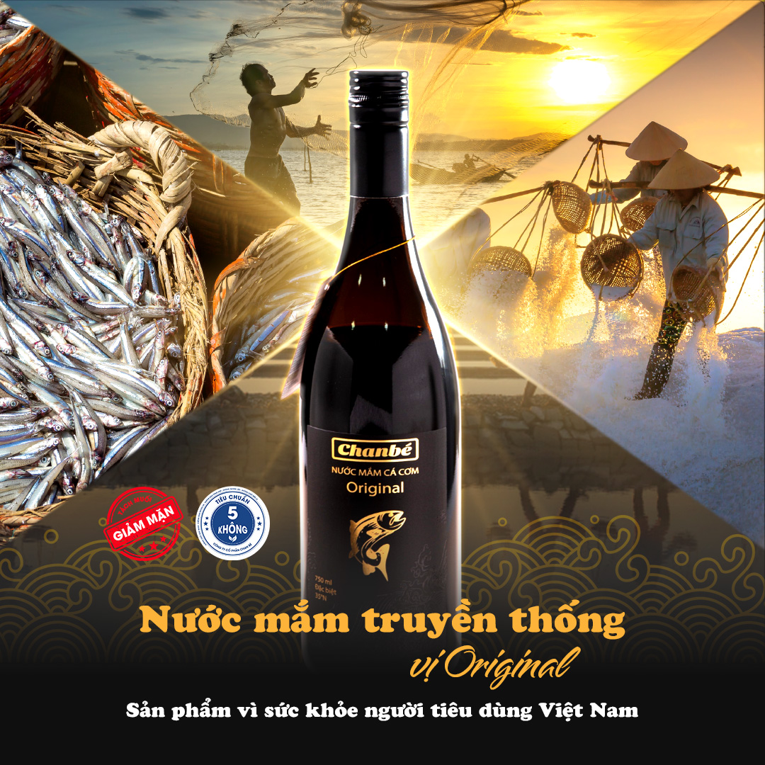 Nước mắm Giảm Mặn – Giữ trọn vị ngon, yêu chiều sức khỏe trái tim.