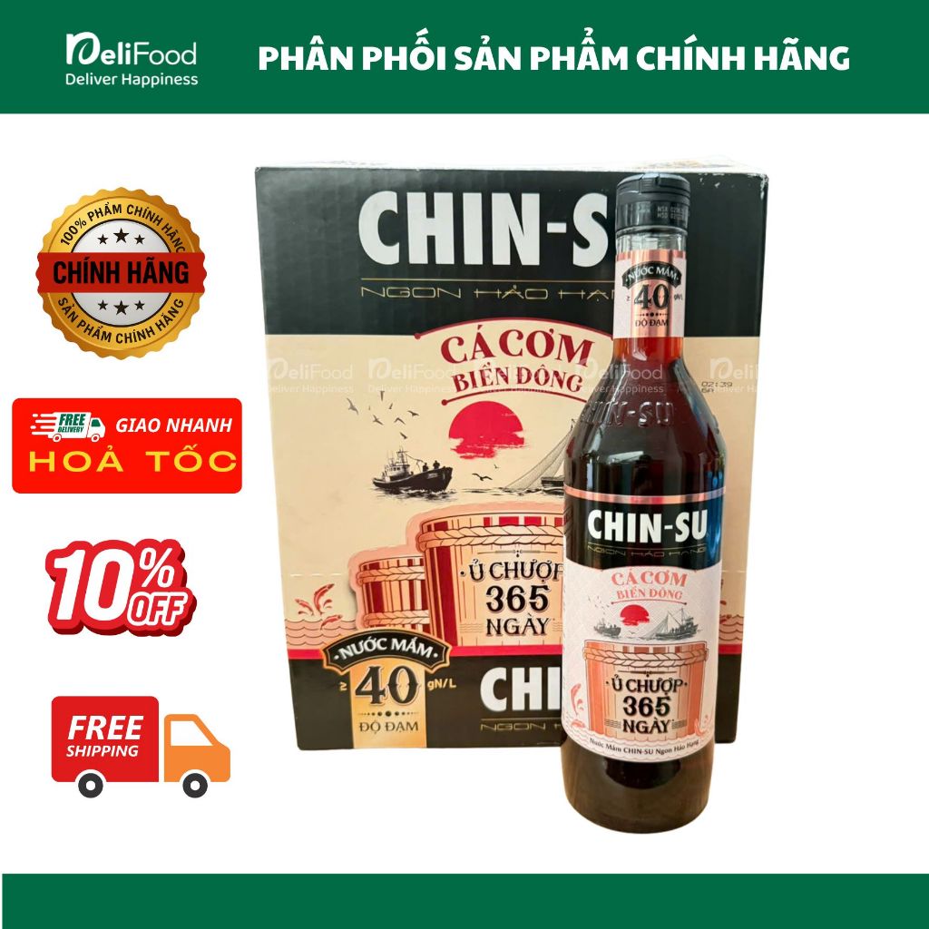 Nước Mắm Chinsu – Đậm Đà Chuẩn Vị Việt
