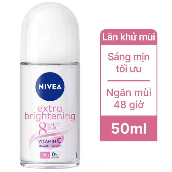 Lăn Ngăn Mùi NIVEA Extra Brightening: Bí Quyết Cho Vùng Da Dưới Cánh Tay Sáng Mịn Tự Tin