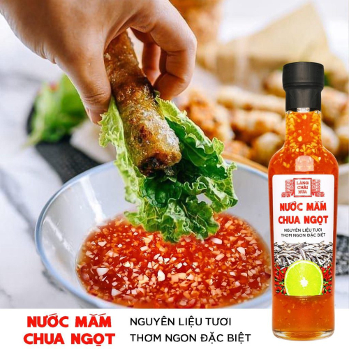 Nước mắm Chua Ngọt pha sẵn – Vị ngon chuẩn "mẹ làm", tiện lợi cho người bận rộn.