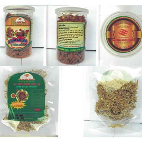Cá cơm hòn chông các loại (cá cơm sữa, ăn liền trứng muối, khô phi lê)