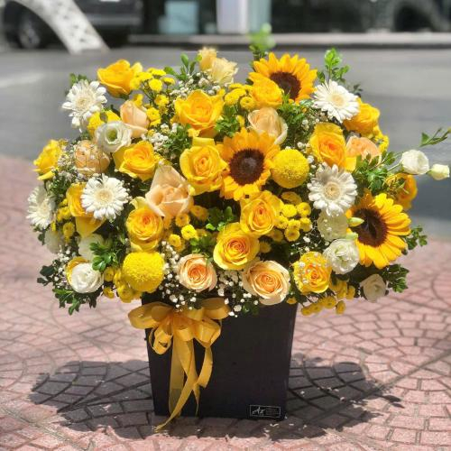 Giỏ hoa – món quà hoàn hảo cho mọi dịp