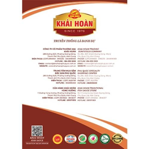 Nước Mắm Khải Hoàn 40 độ đạm