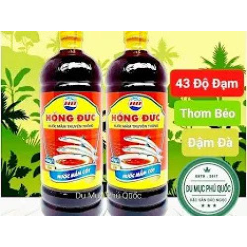 Nước mắm Hồng Đức I 43° đạm