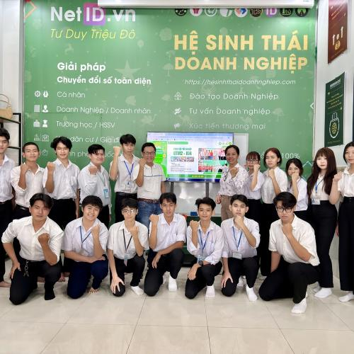 Buổi Tiếp Nhận Sinh Viên Lớp CĐ9+TH-QTM3-K14 Thực Tập Tại Hiền Nhân Group
