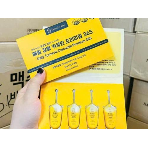Tinh chất nghệ Nano Hamin Bio Daily Turmeric Curcumin Premium hãy thử một lần