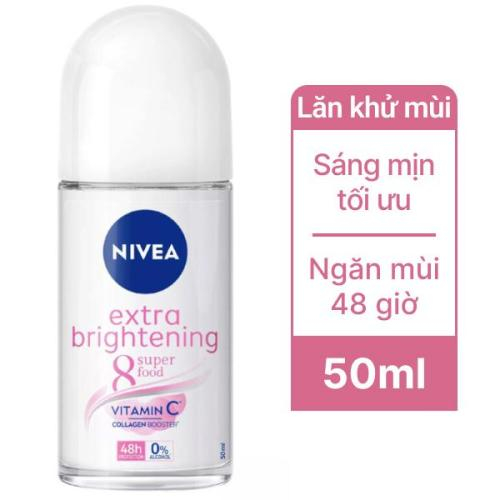 Lăn Ngăn Mùi NIVEA Extra Brightening: Bí Quyết Cho Vùng Da Dưới Cánh Tay Sáng Mịn Tự Tin