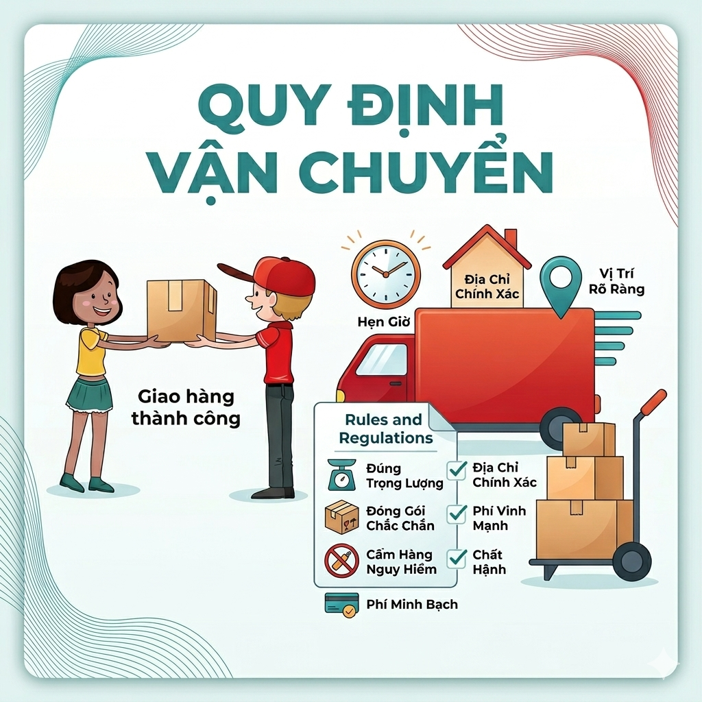 Quy Định Về Vận Chuyển