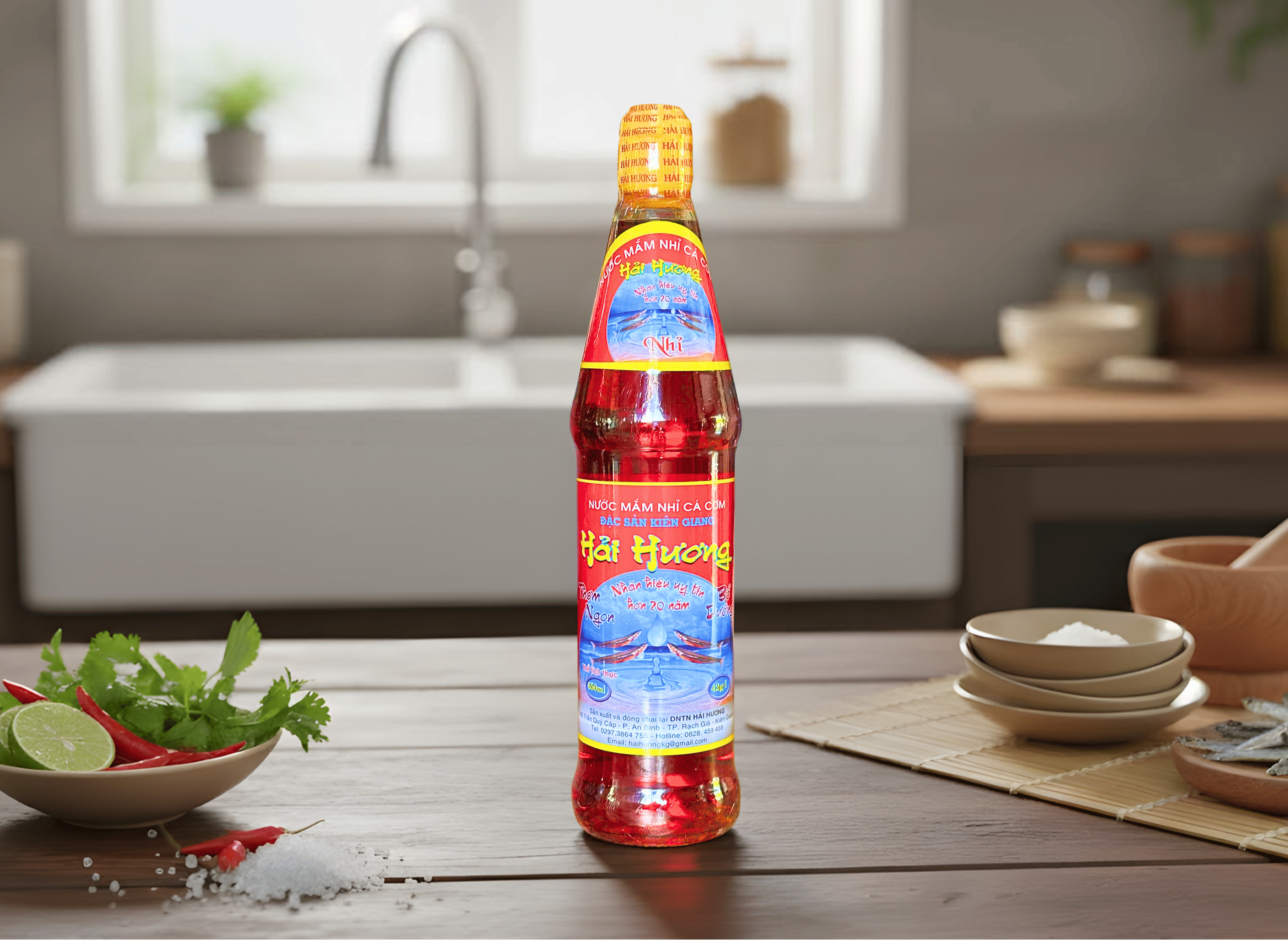 Key features of Hai Huong anchovy fish sauce