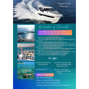 Sunset yacht Phu Quoc tour