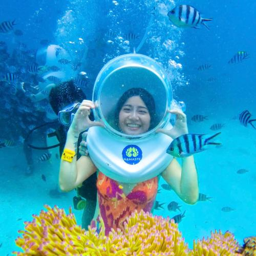 Sea Walking at Namaste Coral Park