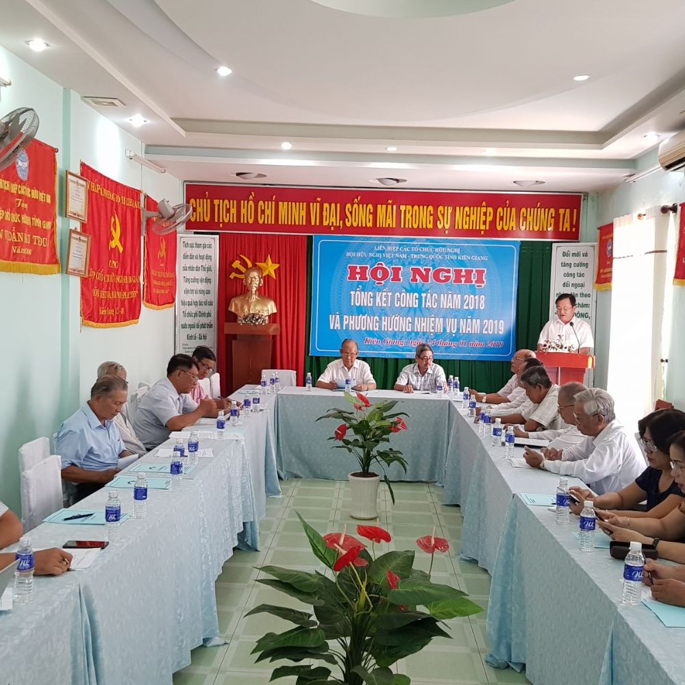 Hội Hữu Nghị Việt – Trung Tổng Kết Công Tác Năm 2018 Và Triển Khai Phương Hướng 2019