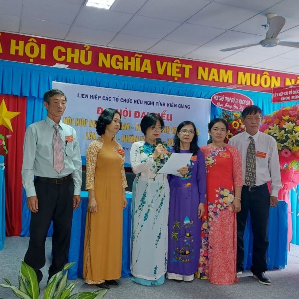 Đại hội đại biểu Hội hữu nghị Việt Nam – Thụy Sỹ tỉnh An Giang Khóa III, nhiệm kỳ 2022-2027