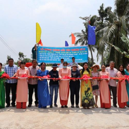 Lễ Khánh Thành Cầu Yêu Thương Số 27