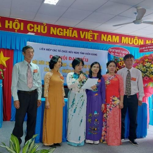 Đại hội đại biểu Hội hữu nghị Việt Nam – Thụy Sỹ tỉnh Kiên Giang Khóa III, nhiệm kỳ 2022-2027