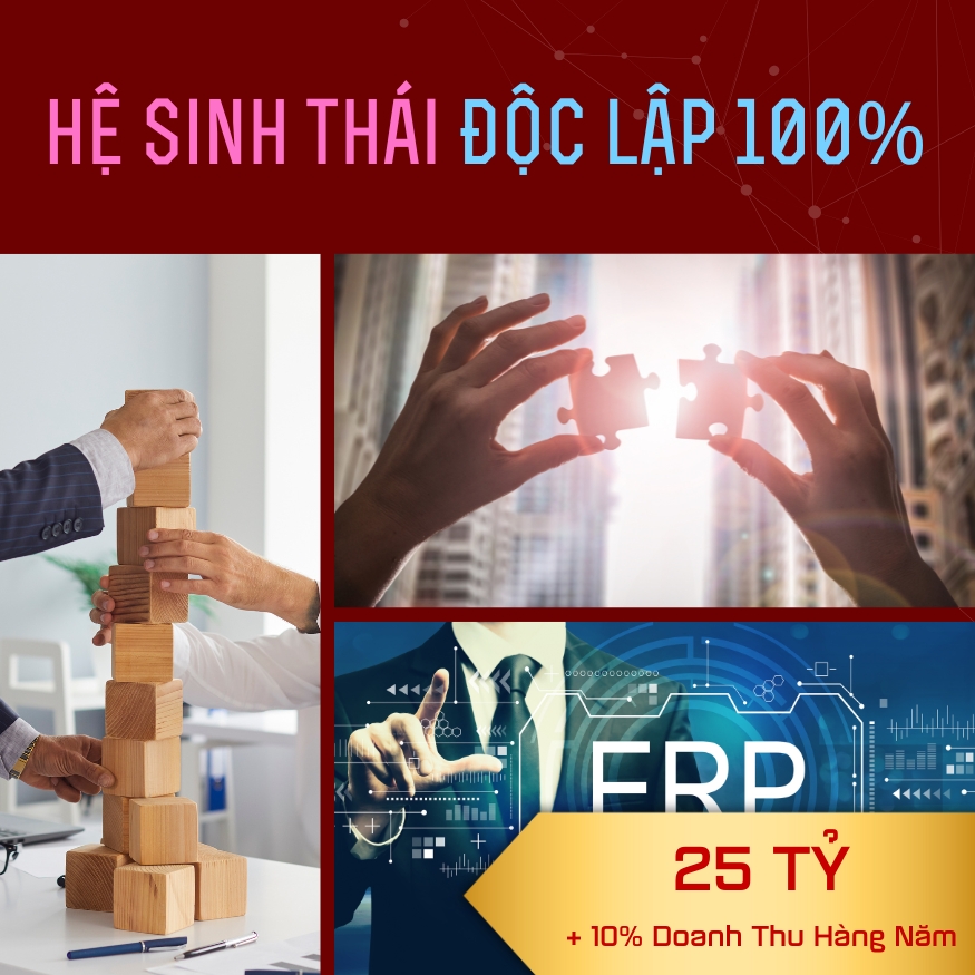 Bảng Giá Hệ Sinh Thái Độc Lập 100% - 25 Tỷ + 10% Doanh Thu Hàng Năm